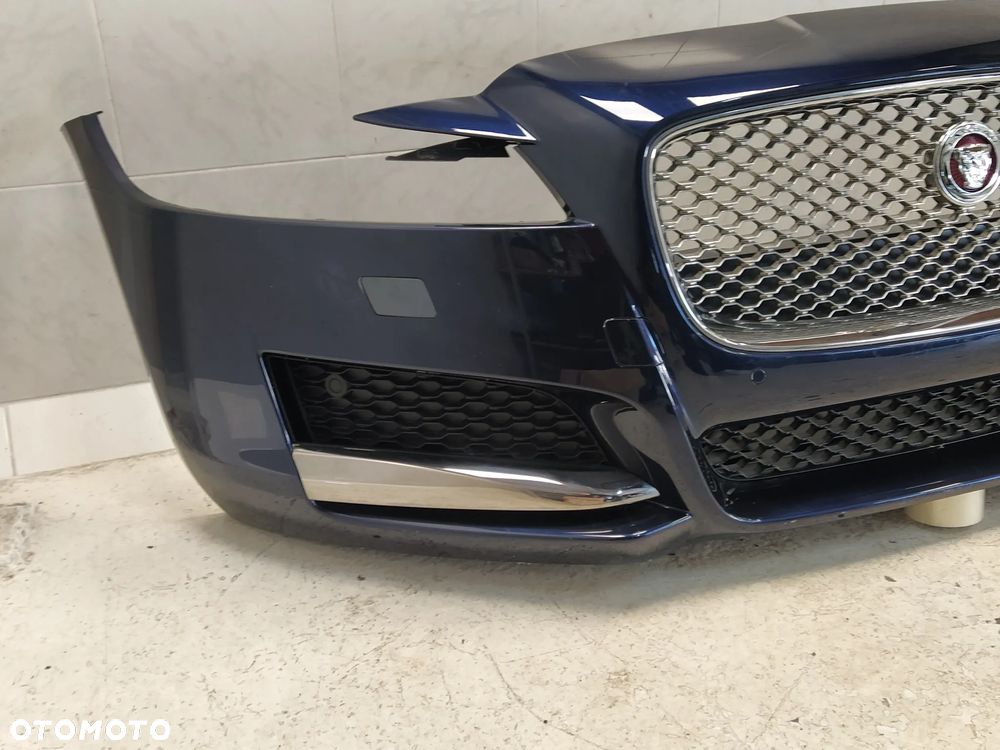 JAGUAR XF X260 ZDERZAK PRZÓD PRZEDNI KOMPLETNY 4XPDC SPRYSKIWACZE GRILL ATRAPA CHŁODNICY ZNACZEK WIĄZKA ORYGINAŁ - 3