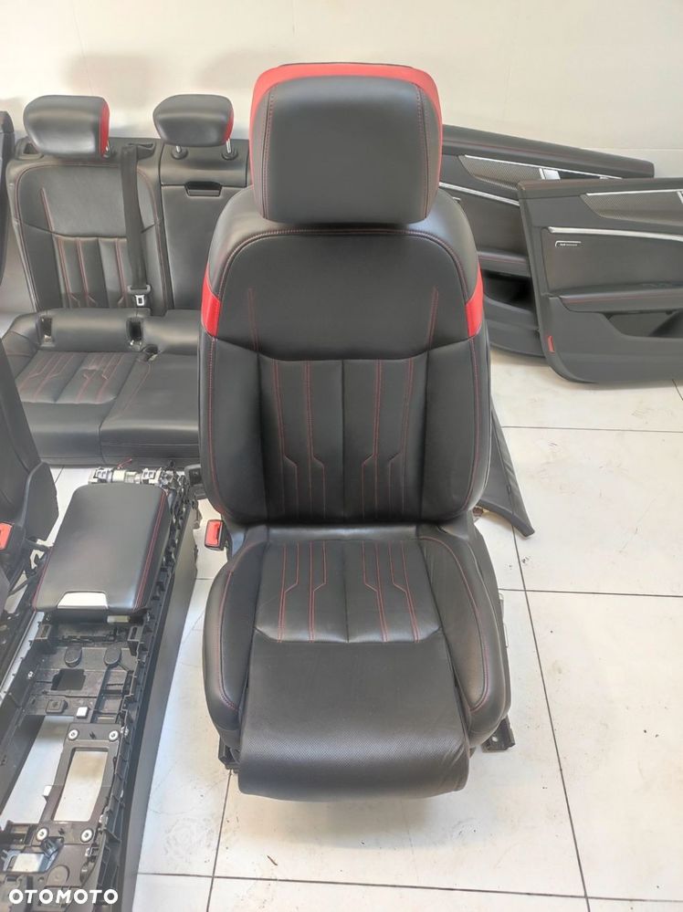 WNĘTRZE FOTELE KANAPA TAPICERKA AUDI A6 RS6 C8 KOMBI - 2