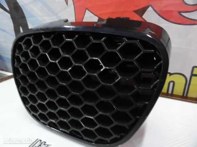Grelha frontal em favo de mel para Seat Ibiza 6L 2002-2008 tipo Cupra em plástico ABS - 6
