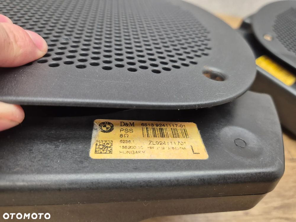 BMW F01 F02 F03 KOMPLET GŁOŚNIKI HARMAN KARDON SUBWOOFER LEWY PRAWY 9241118 - 2