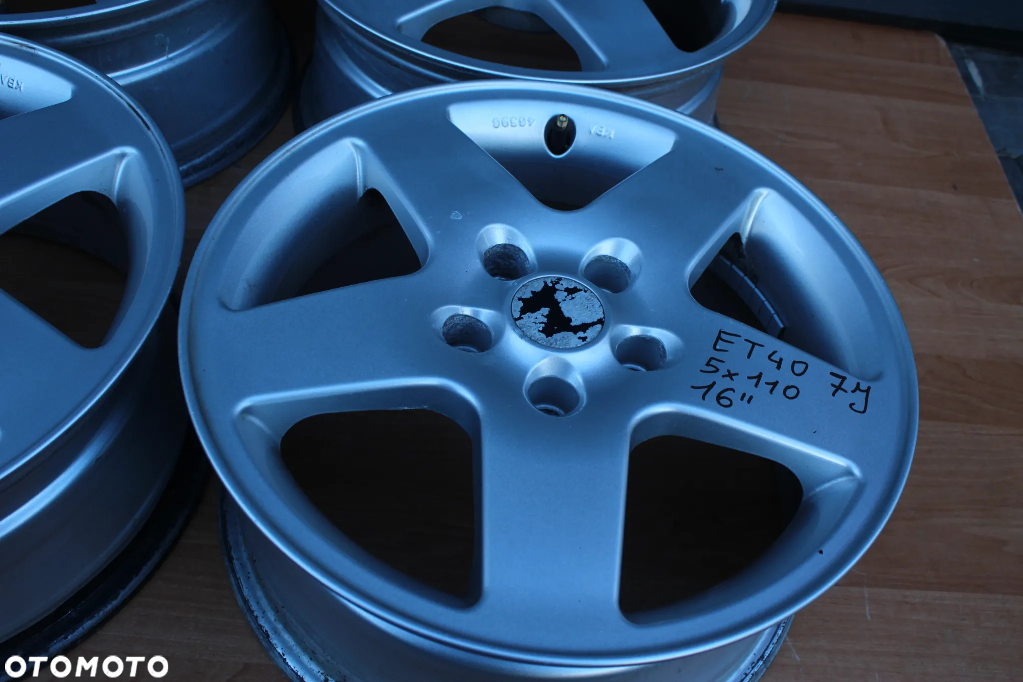FELGI ALUMINIOWE OPEL VECTRA ASTRA ZAFIRA SIGNUM MERIVA 16 cali 5x110 ET40 - 12
