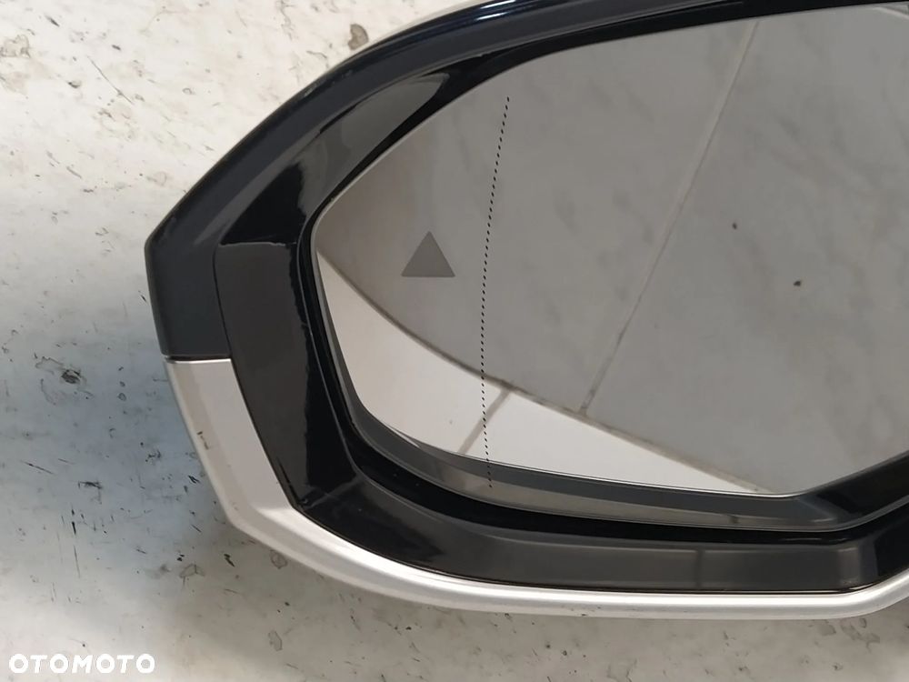 BMW 5 G60 G61 LUSTERKO ZEWNĘTRZNE LEWE ASFERYCZNE ASYSTENT 9+6 PIN KOMPLETNE UK ORYGINAŁ - 11