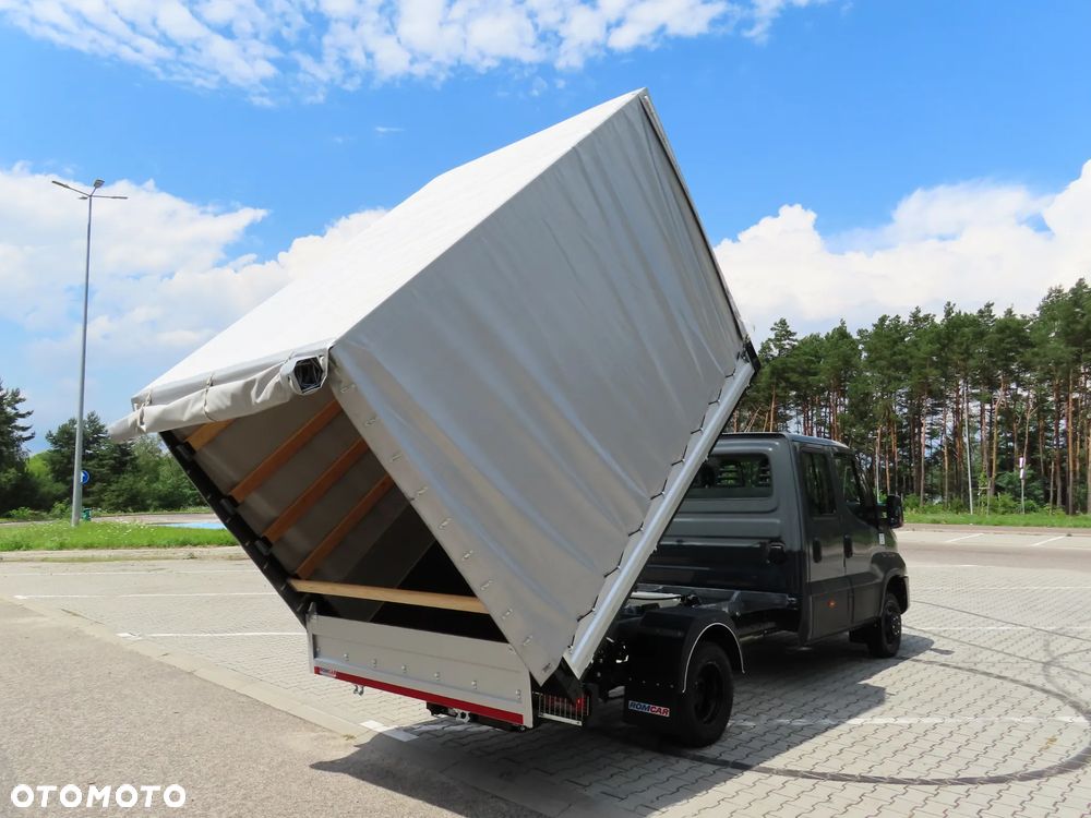 Iveco DAILY 35C16 Doka Dubel Brygadowy MIXTO 6-Cio Os.+755 Kg Ład. Wywrotka Kiper Wywrot x 3 str. 3100 mm Długość + Stelaż i Plandeka 2100 mm Wysokość Renomowanej Firmy RomCar Rozstaw Osi 3750 mm Blokada Tylnego Mostu WZMACNIANY HAK 3500 Kg 55 Tys Km Przeb. Stan Auta JAK NOWY POLECAM - 26