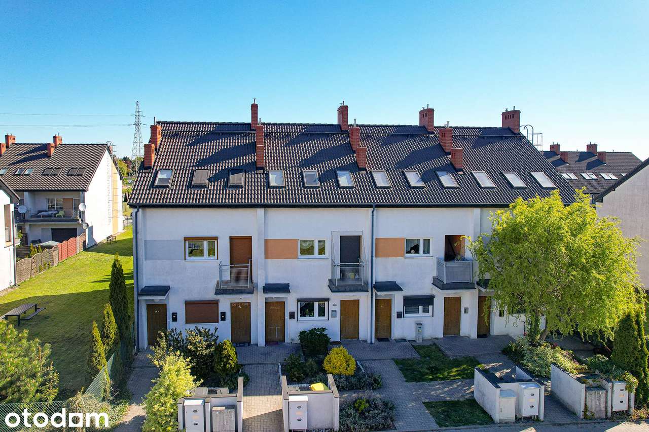 Dwupoziomowe 4 pokoje | 89 m² | taras | Plewiska, os. Zielarskie