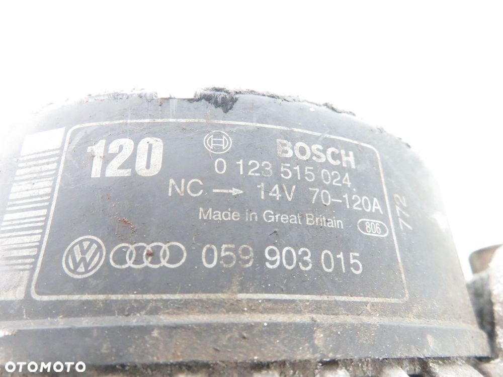 ALTERNATOR AUDI A6 C5 2.5 TDI 0123515024 059903015 - 4