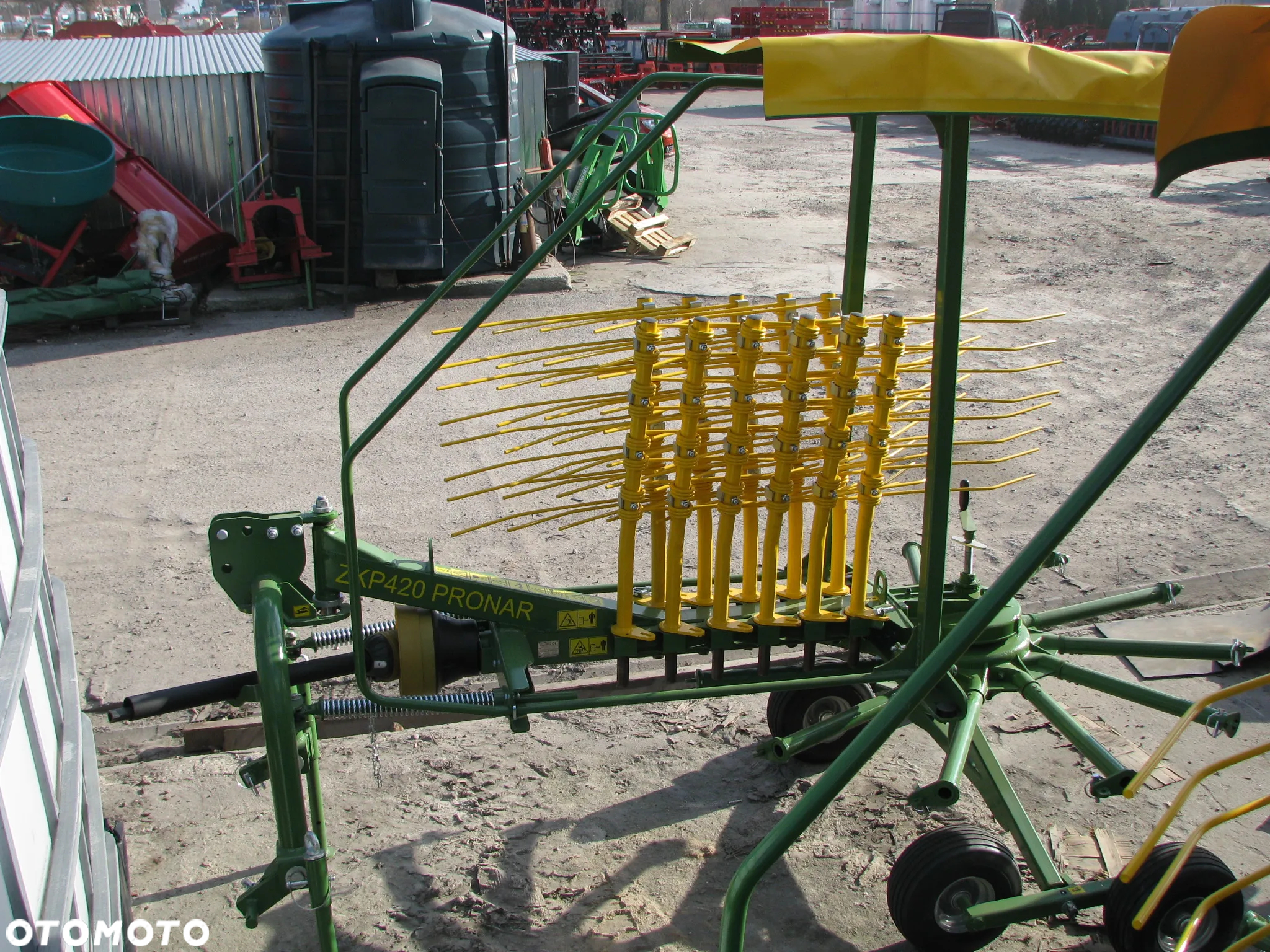 Pronar Zgrabiarka karuzelowa jednowirnikowa 3,2m 3,5m 3,6m 4,2m / Kowalski ZK36 Z586, ZK42 Z586/1, Euro-Masz ZG-350, Promar Z230 , Mesko-Rol&Ursus ZK-320 ZK-420 Z-275 , Pronar, ZKP-420 - 10