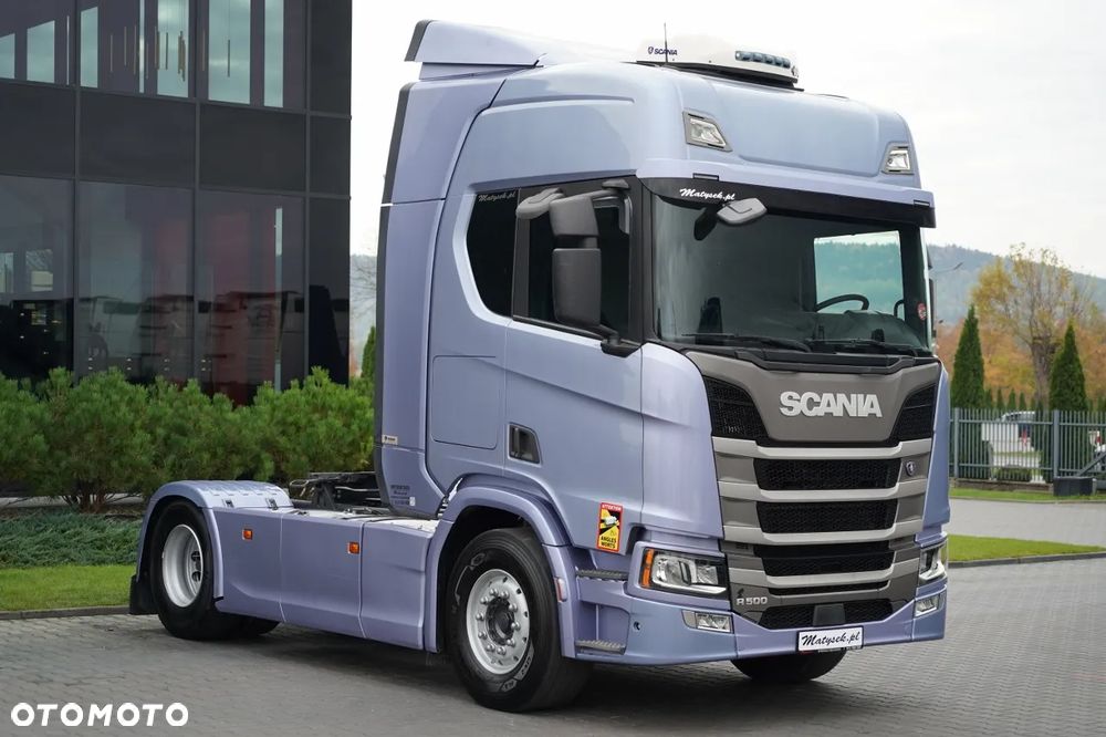 Scania R 500 / RETARDER / KLIMA POSTOJOWA /  CAŁA NA PODUSZKACH / NAVI