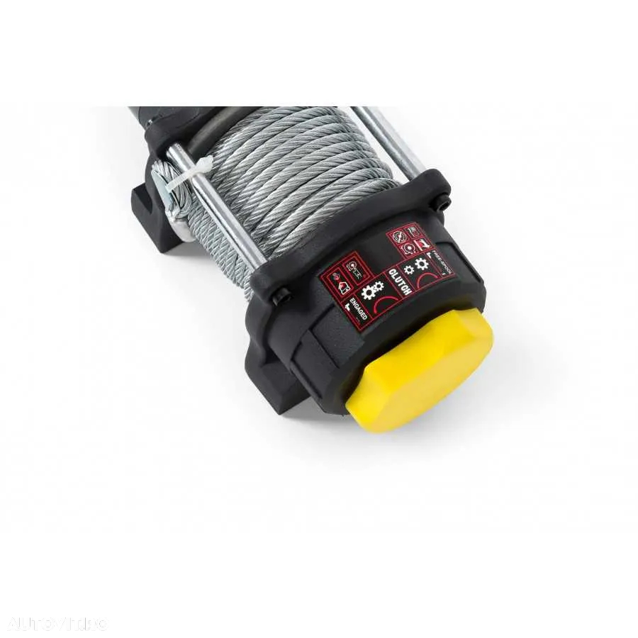 Troliu KANGAROOWINCH K4000 (trage 1814 kg)cablu otel sau sintetic) - 4