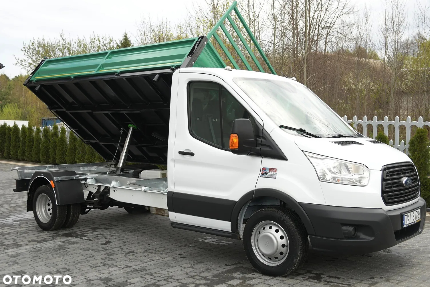Ford TRANSIT 2.2 TDCi 140KM / WYWROTKA 3-STRONNA / BLŹNIAK / SUPER STAN! - 35