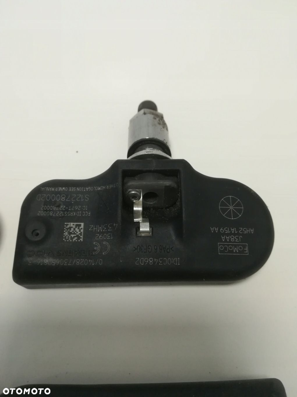 JAGUAR F-TYPE X152 XE X760 XF X260 X250 LAND ROVER DISCOVERY IV L319 SPORT L550 FREELANDER L359 RANGE ROVER EVOQUE L538 SPORT L320 VOGUE L322 CZUJNIK CIŚNIENIA OPON TPMS 433 ORYGINAŁ - 9
