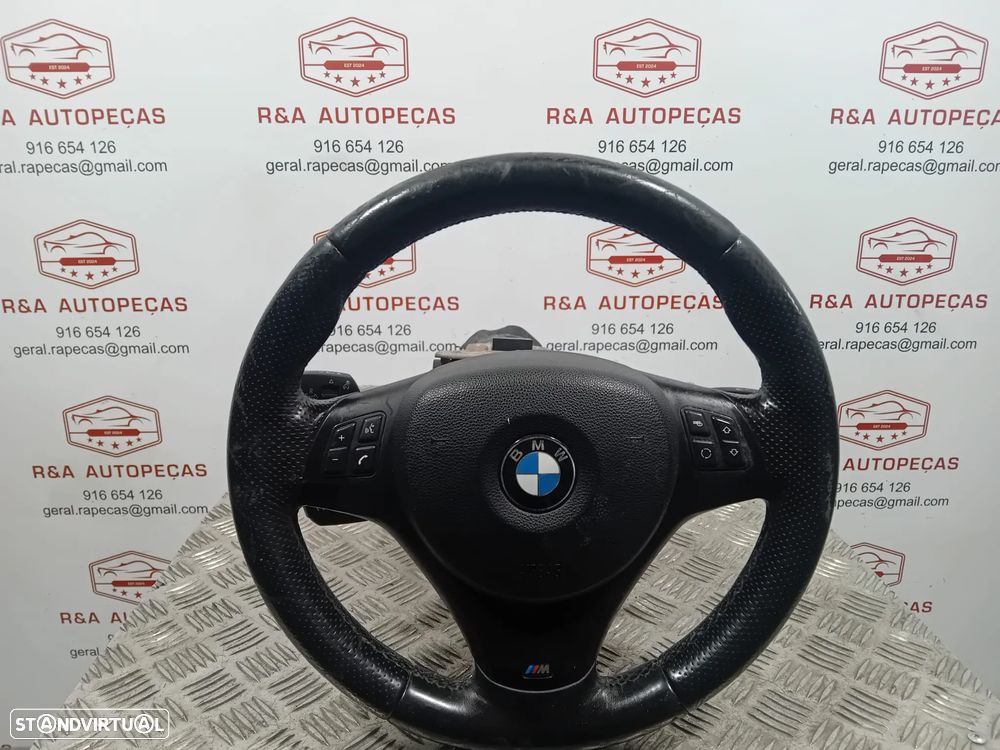 Volante com Airbag BMW PACK M SERIE 3 E90 E91 E92 SERIE 1 E81 E82 E87 E88 - 1