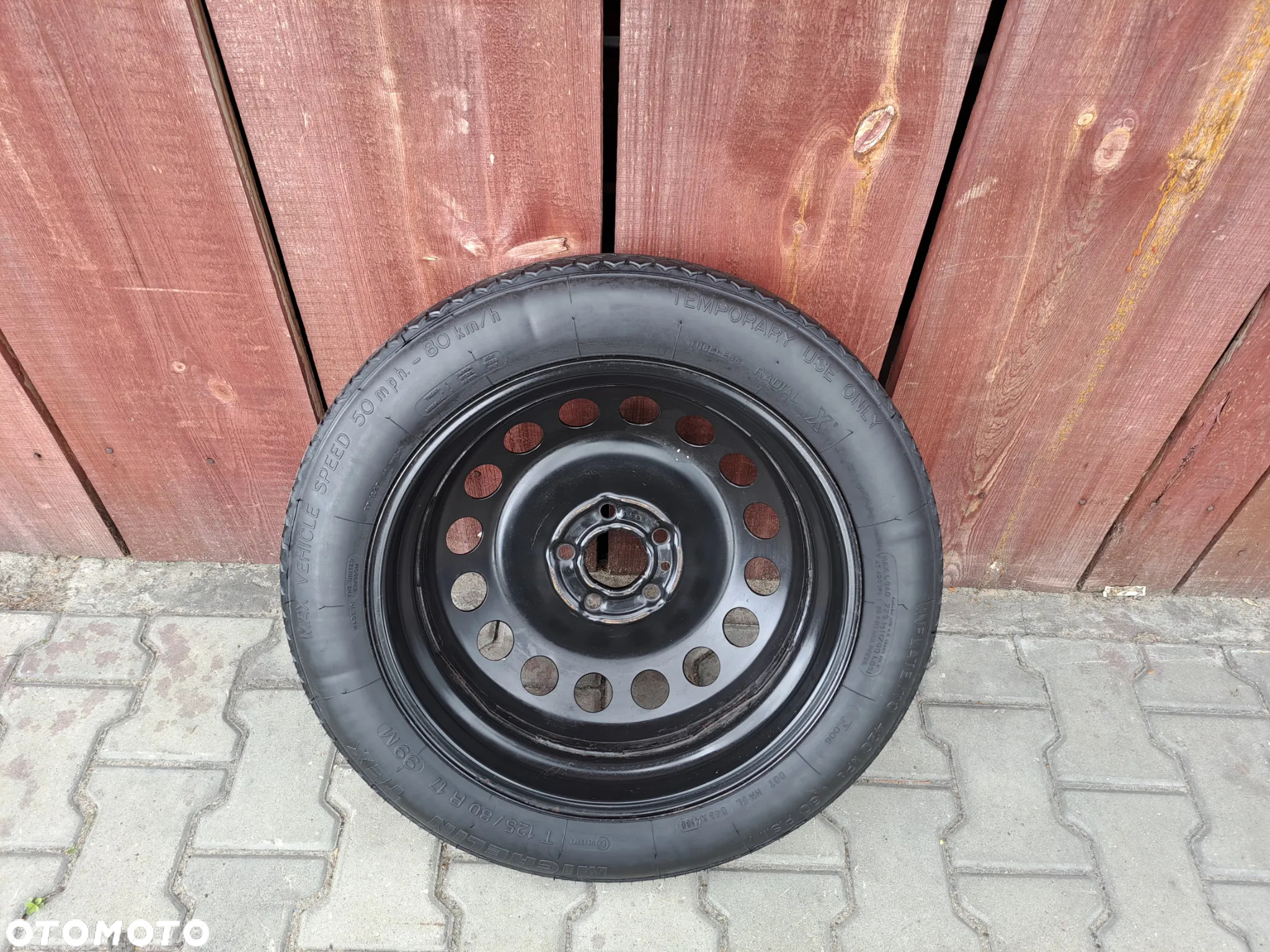 Koło dojazdowe 17" VOLVO S60II S80II V70III  XC70II 9209872 - 3