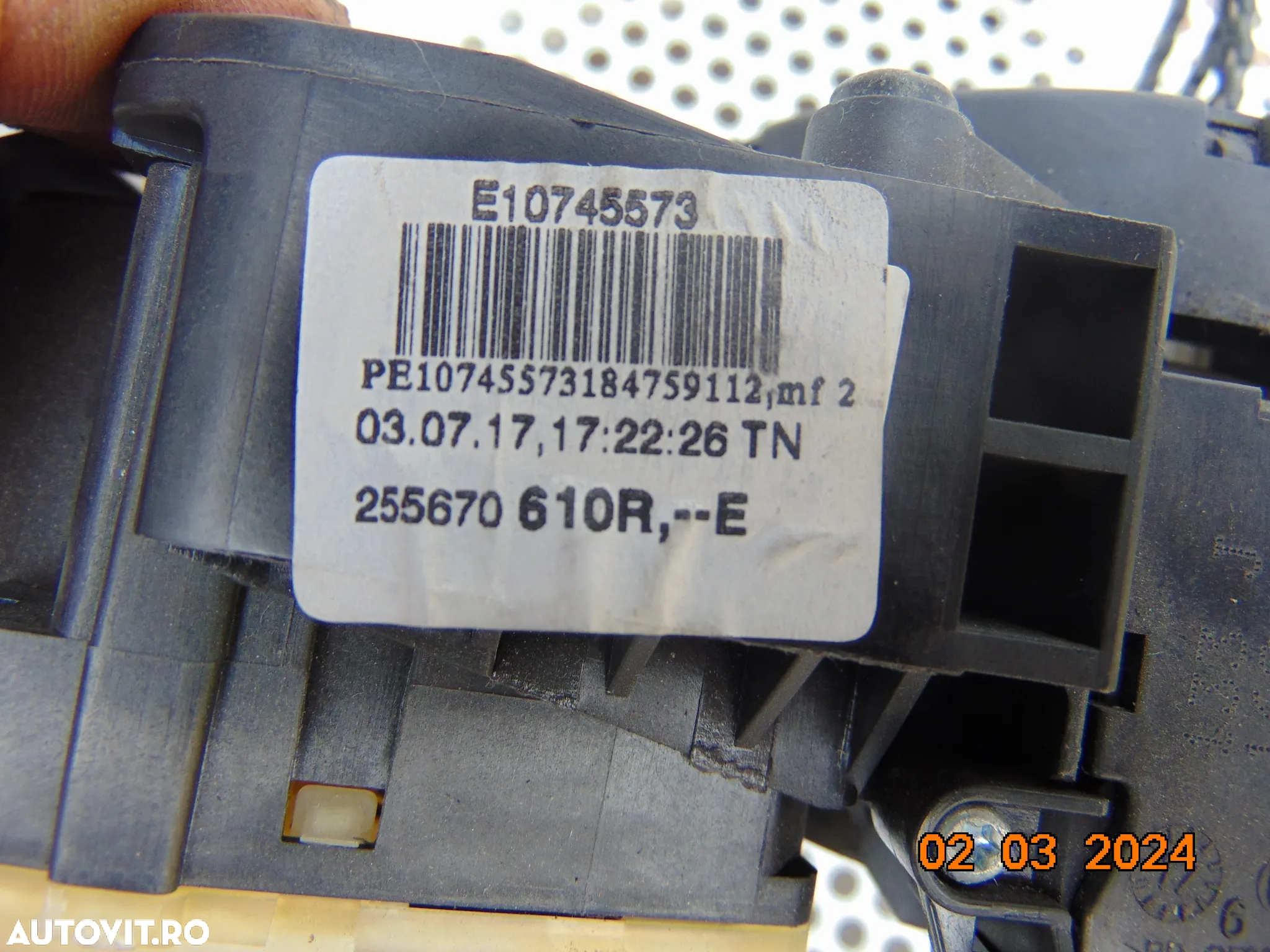 Bloc lumini renault Trafic 2014-2022  manete stergatoare semnalizare Opel Vivaro dezmembrez - 8