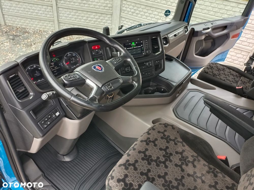 Scania ''S''  G450* 6x2*+DŻWIG KRAN HDS ATLAS 206.3VE  WYSÓW 11,2m* Kran* Sterowanie Radiowe* ROTATOR* CHWYTAK do PALET* Skrzynia 6.8m* 298000km - JAK NOWA* z NIEMIEC - 17