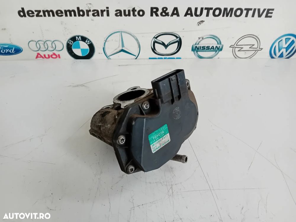 Supapa Valva Egr Toyota Yaris Auris Corolla Verso 1.4 Diesel 25800-33011 Euro 5 Motor 1ND-TV - 2