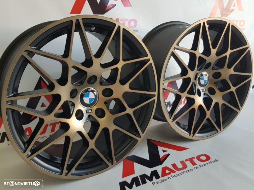 Jantes BMW M4 GTS 18 Bronze / Preto Matte - 2