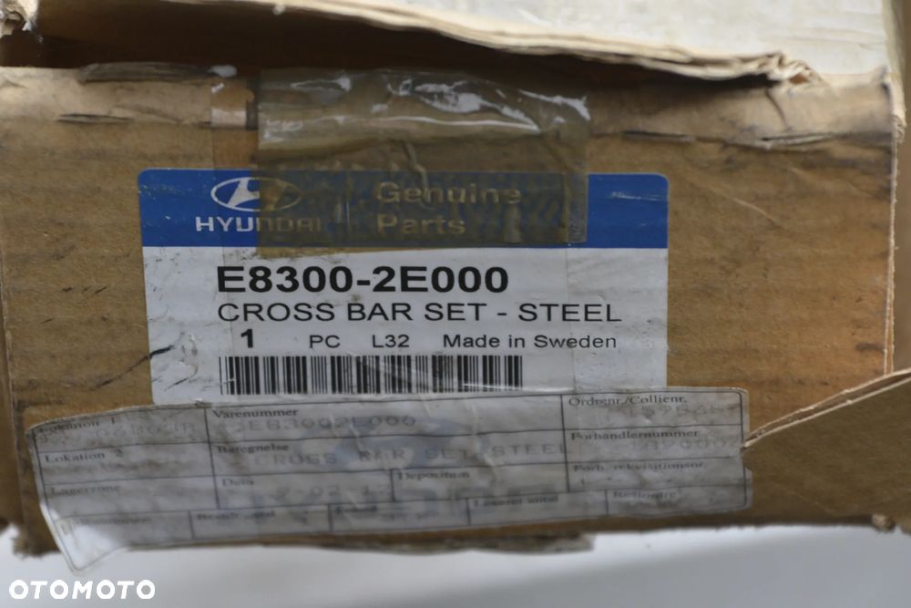 Hyundai I20 Active od 2015 bagażnik dachowy oryginał klucz - 4