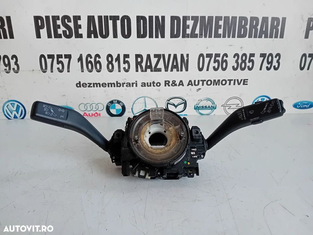 Banda Spira Spirala Volan Maneta Semnalizare Stergatoare Vw Golf 6 VI Cod 5K0953549C An 2008-2013 - 3