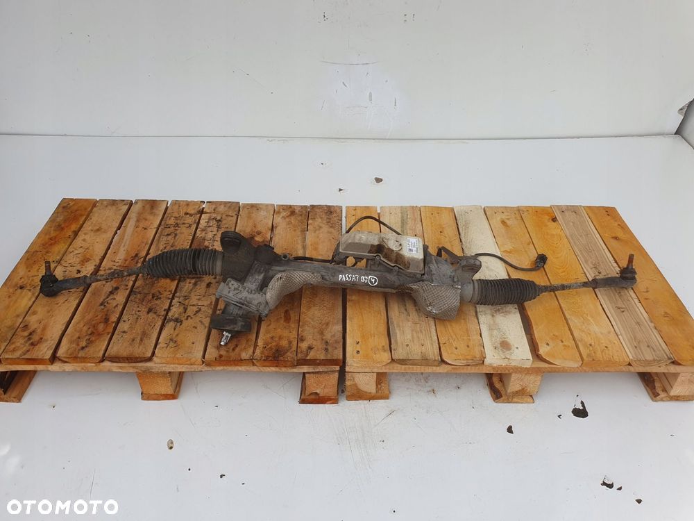 VW Passat B7 MAGLOWNICA przekładnia kierownicza EUROPA 5N1909144n - 1