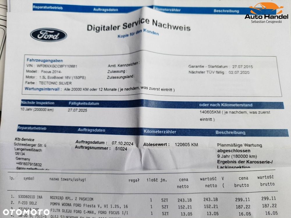 Ford Focus 1.5 EcoBoost STart-Stopp-System TITANIUM - 8