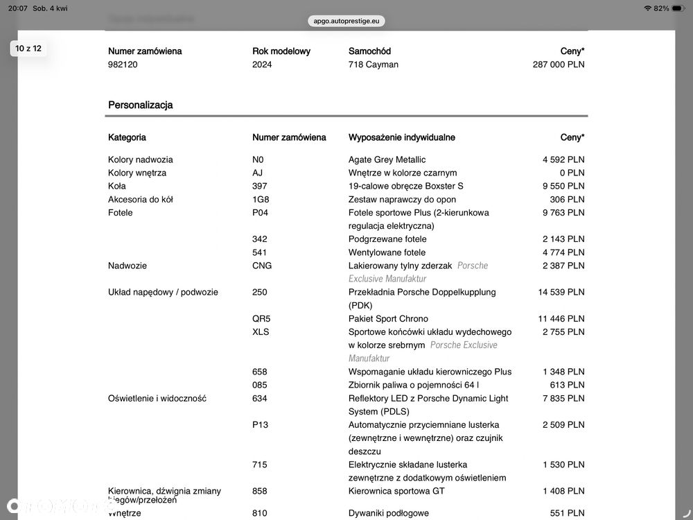 Porsche 718 Cayman GPF PDK - 30
