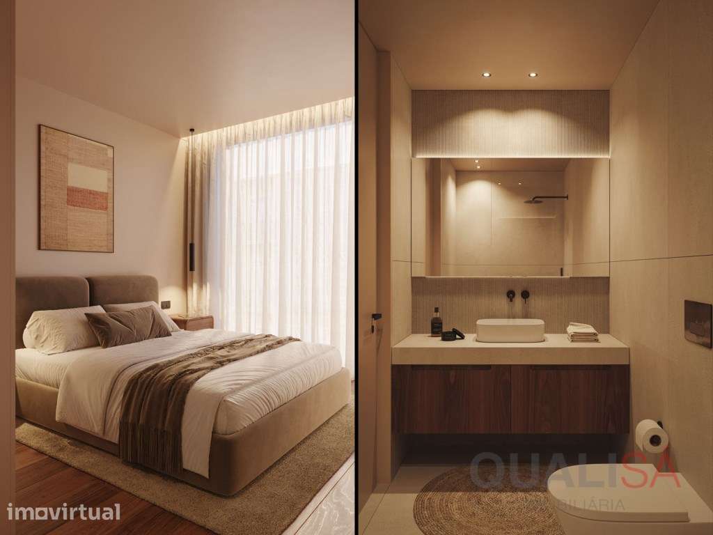 Apartamento T2 novo com varanda em empreendimento de luxo no centro... - Grande imagem: 5/23
