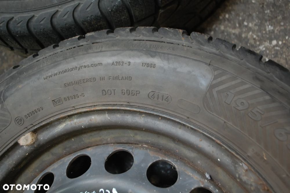 KOŁA FELGI STALOWE + OPONY ZIMOWE 2150968 5X112 ET43 6J 195/65R15 VW TOURAN I CADDY AUDI A3 SKODA SEAT - 10