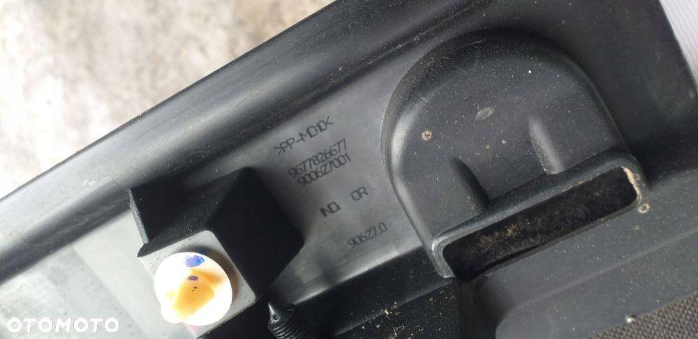 citroen c4 ii grand picasso 13- wykładzina dywan bagażnika 9677826677 - 8