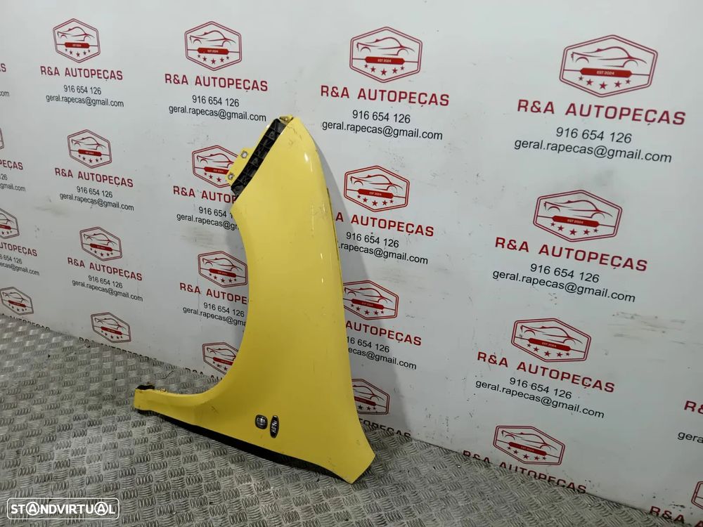 Guarda Lamas Frente Frontal Esquerdo Skoda Fabia I 1 Original - 3