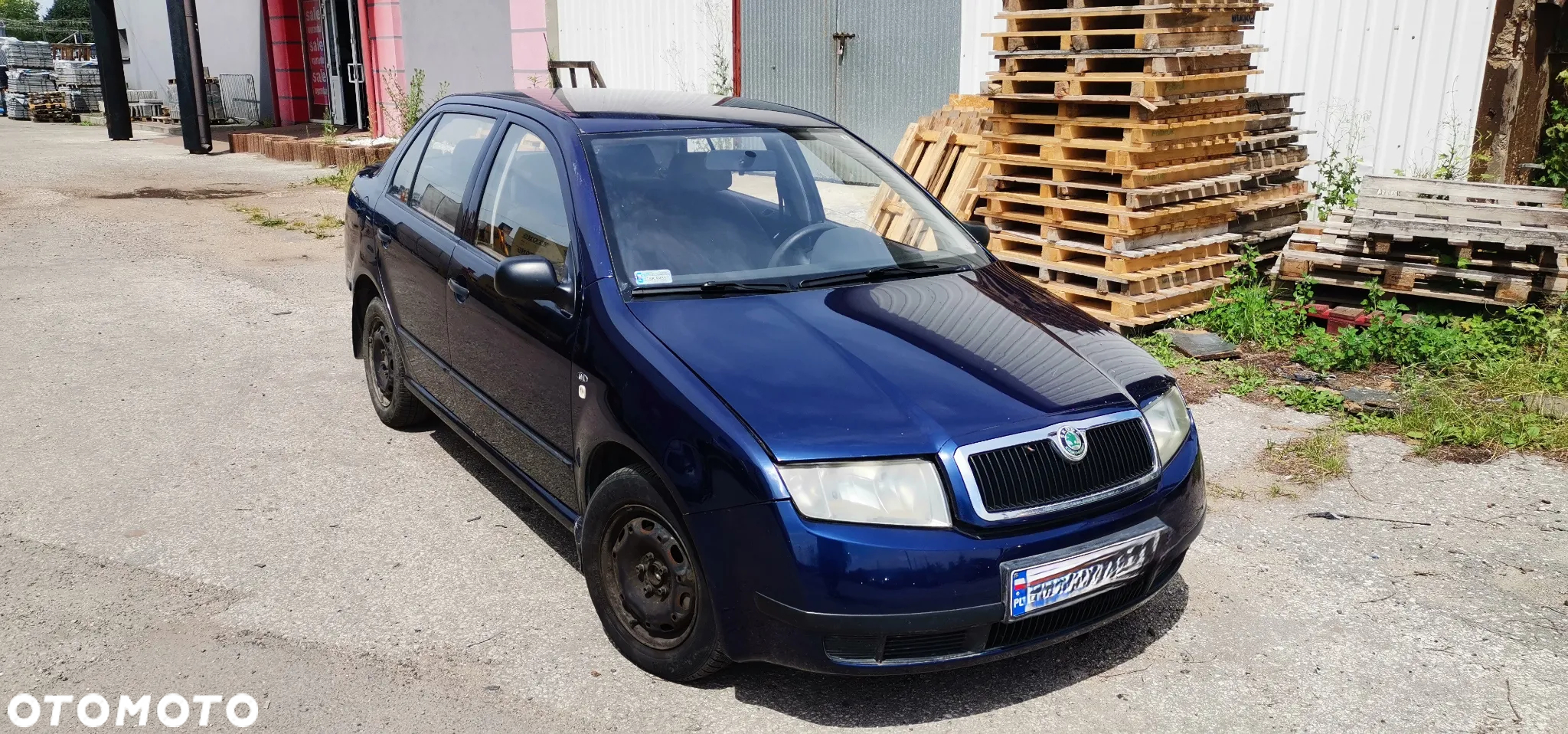 Drzwi Lewy Przod,lewy tyl Skoda Fabia I 6y kod lakieru 3968 - 6