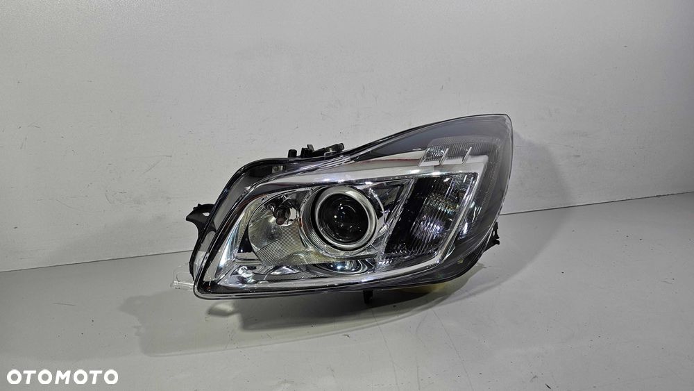 Opel insignia lampa przód przednia lewa bi-xenon led skrętny po naprawie nieszczelności - 1
