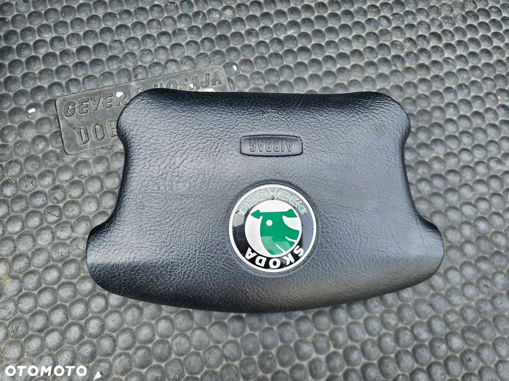 Kierownica 4 Ramienna 1J0419091AA 1U0880201A Czarna Air Bag Poduszka Skoda Octavia I 1 2001r VW Seat AUDI - 33