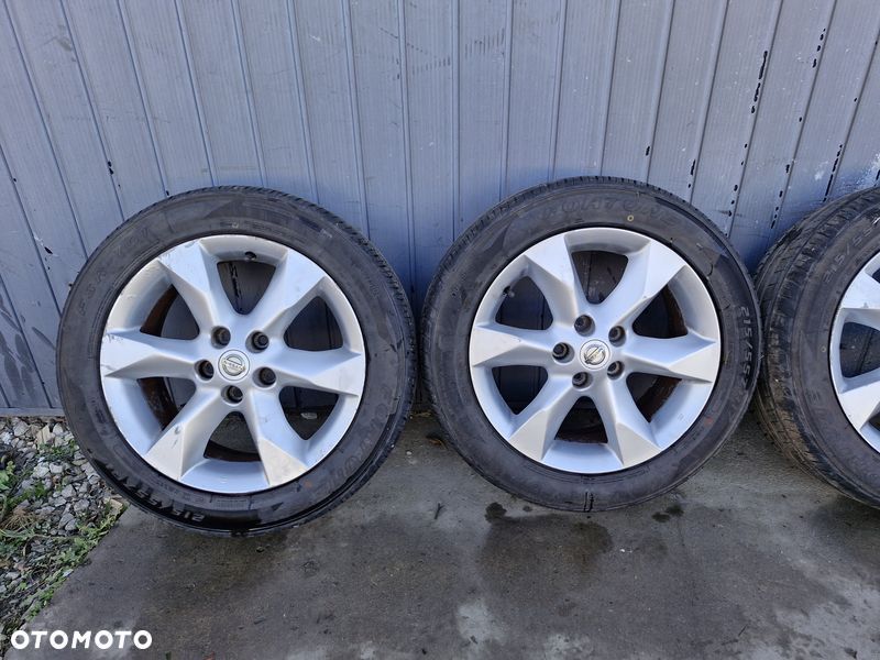 NISSAN QASHQAI 2 II J11 FELGI ALUMINIOWE ALUFELGI 17 7J 5x114.3 ET47 SP39 BA61A - 3