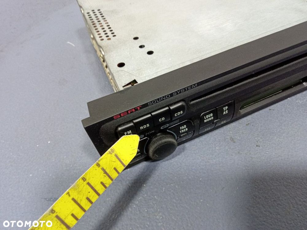 SEAT LEON I TOLEDO II RADIO CD FABRYCZNE OEM AURA CD 1M0035186D - 6