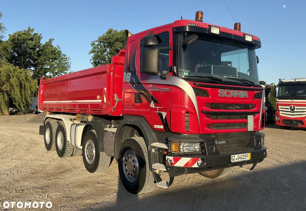 Scania G440 8x4 WYWROTKA KIPPER MEILLER - 3
