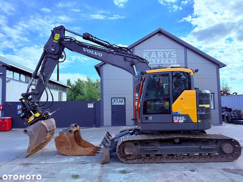 Volvo KOPARKA GĄSIENICOWA VOLVO ECR 145EL 140 160 ECR145 145 2017R.