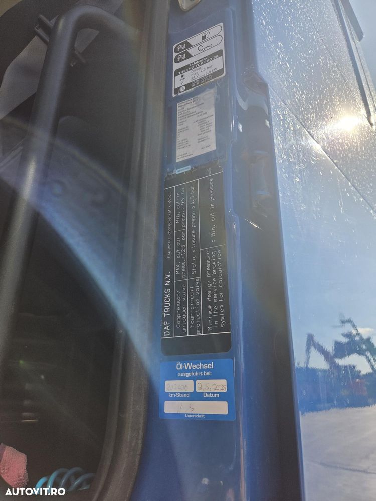 DAF XF530 6x4, 2020, 263.903km, KIT BASCULARE, Cutie viteze automata+INTARDER, 2 paturi, FRIGIDER, rulata doar in GERMANIA, carte de identitate RAR, Anvelope 80% bune, posibilitate leasing 4 ani, PROMOTIE 55.900 EUR+Tva - 16