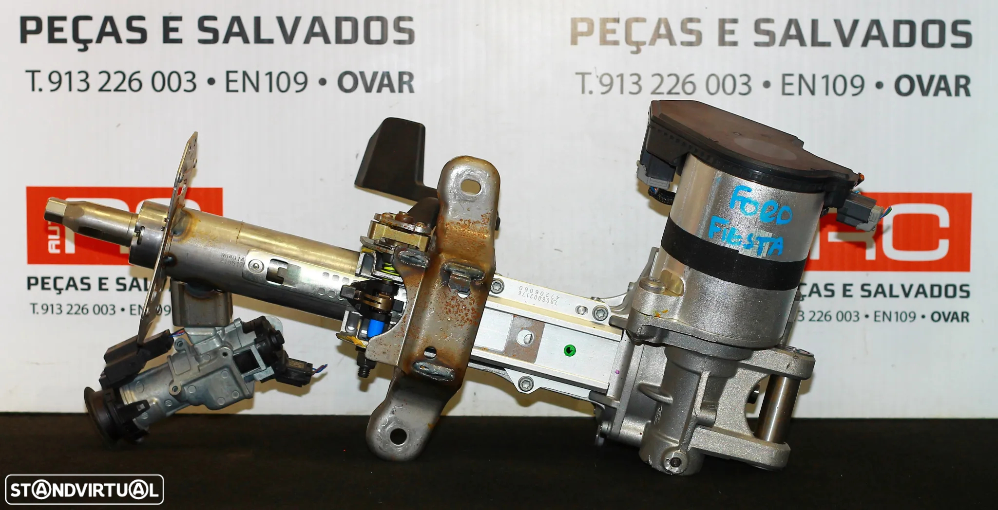 COLUNA DE DIREÇÃO FORD FIESTA - 2