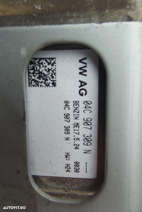 Calculator motor VW Polo 6R 1.0 ECU VW Up Skoda CityGo Rapid Seat Mii - 1