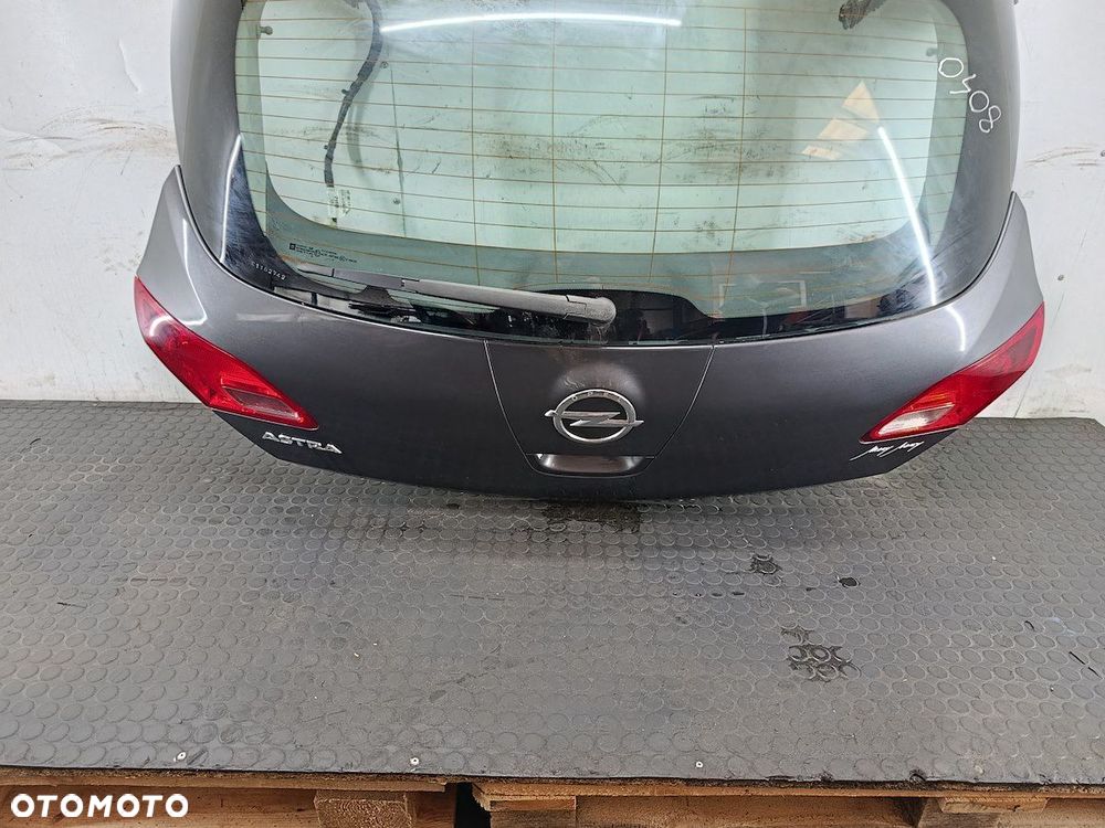 KLAPA BAGAŻNIKA OPEL ASTRA J HATCHBACK 5D - 5