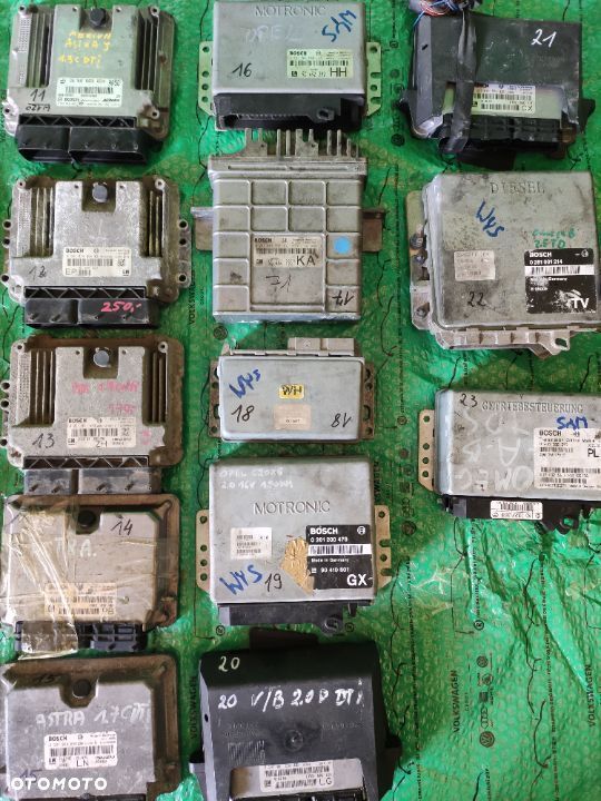 OPEL SAAB DAEWOO KOMPUTER SILNIKA KOMPUTER SKRZYNI BIEGÓW ZESTAW STARTOWY BOSCH SIEMENS DELPHI MAGNETI MARELLI DENSO ACDELCO MITSUBISHI ELECTRIC - 2