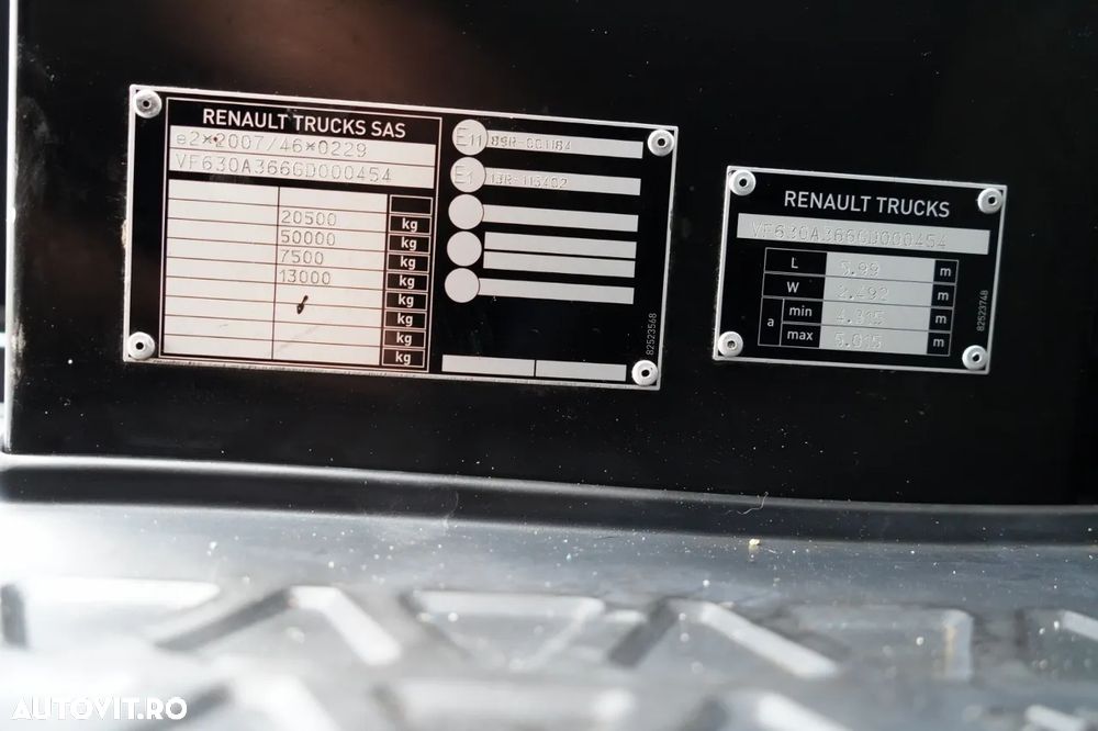 Renault C 480 OPTITRACK / 4x4 / SISTEM HIDRAULIC / RETARDER / MOTOR DE 13 LITRI / EURO 6 - 38