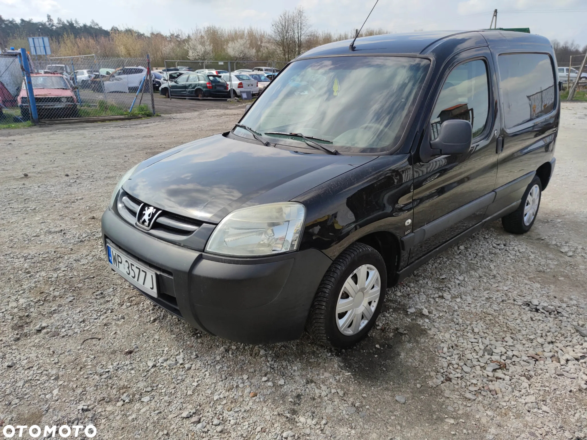 Peugeot partner I lift citroen Berlingo przód kompletny EXYB maska zderzak lampy błotniki pas przedni atrapa chlodnice - 2