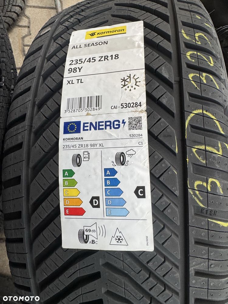 Nowe opony wielosezonowe całoroczne 235/45/18 Kormoran 2 sztuki 25r - 4