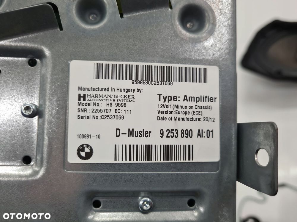 MINI COOPER R56 GŁOŚNIKI HARMAN/KARDON ZESTAW - 2