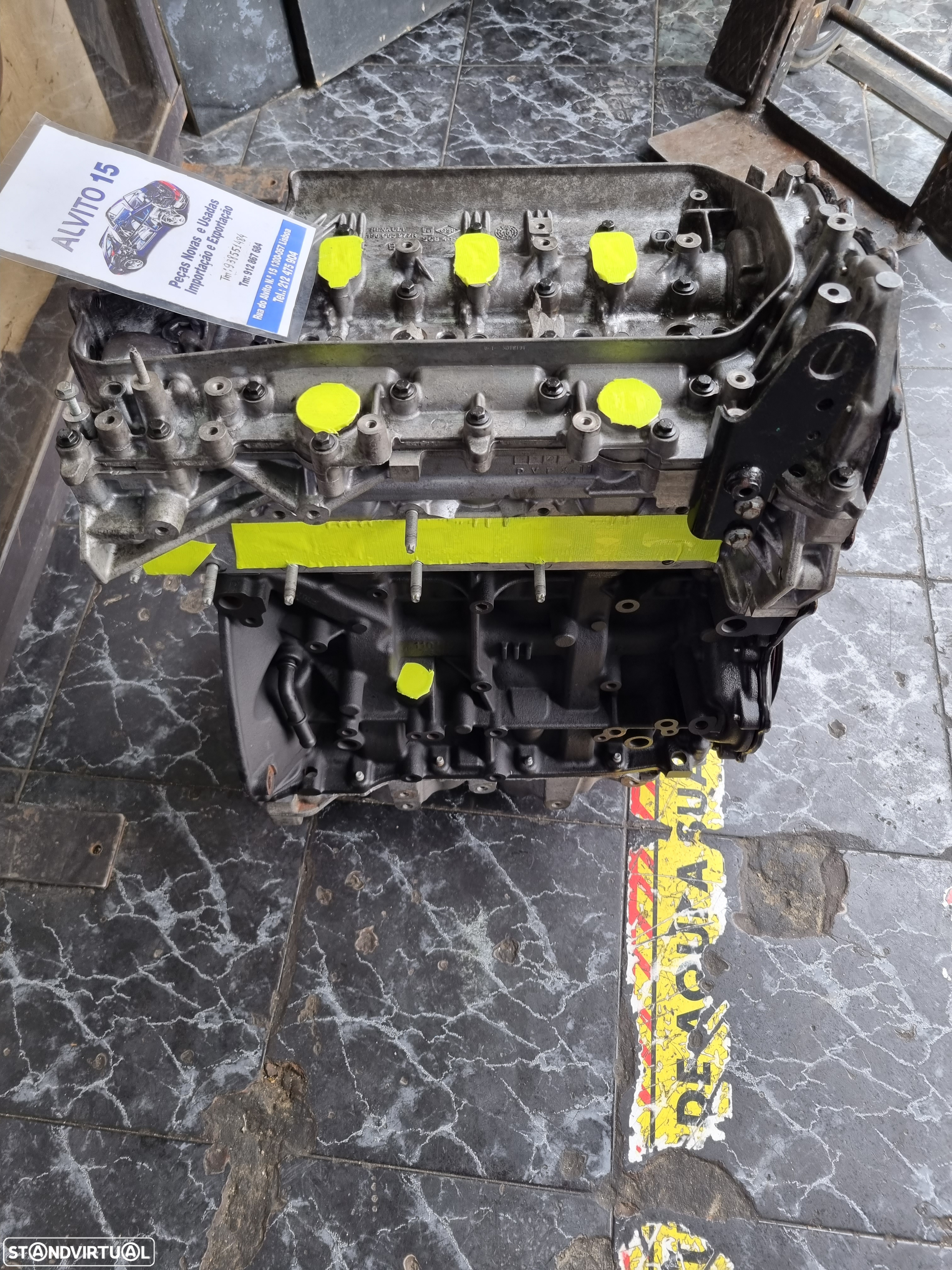 motor Renault Quashqai , Renault Trafic  1.6 dci , 130 cv  ref: R9M413  , Opel Vivaro  1.6 cdti - 3