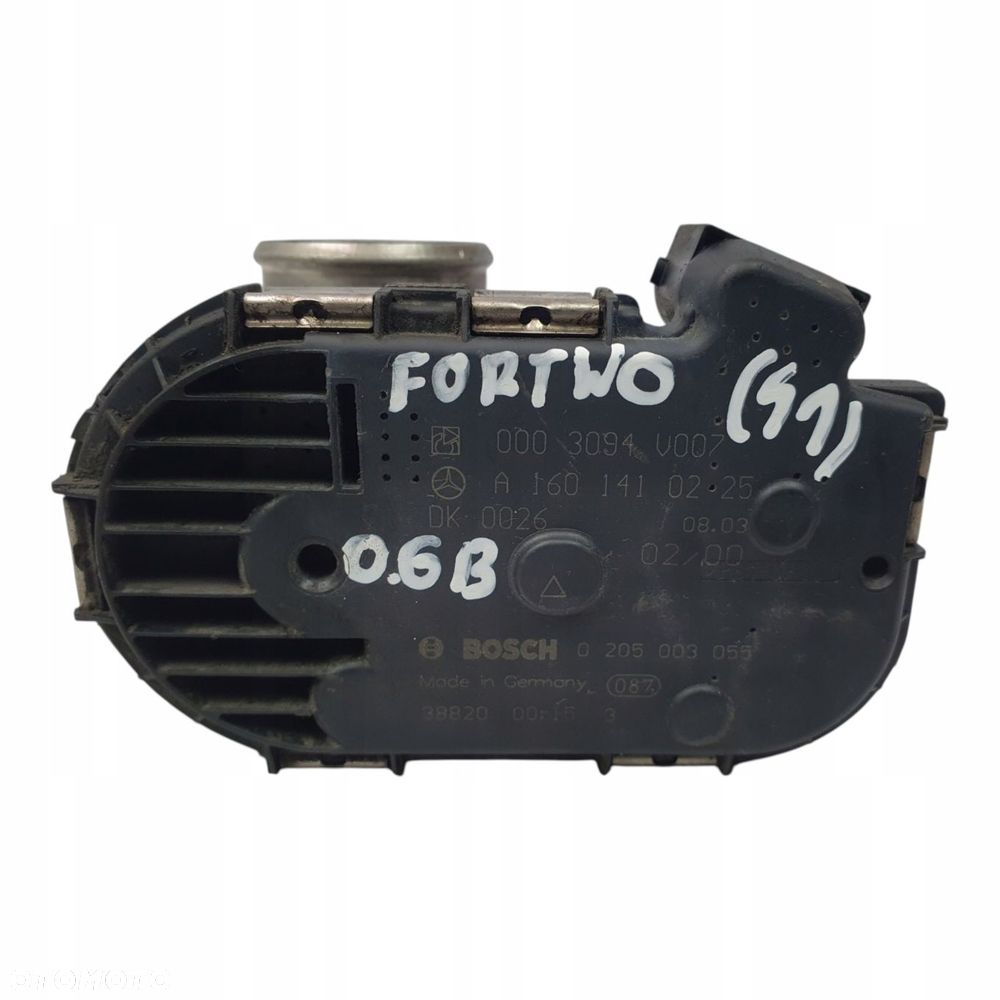 PRZEPUSTNICA Smart Fortwo 0.6B A1601410225 0205003055 - 7