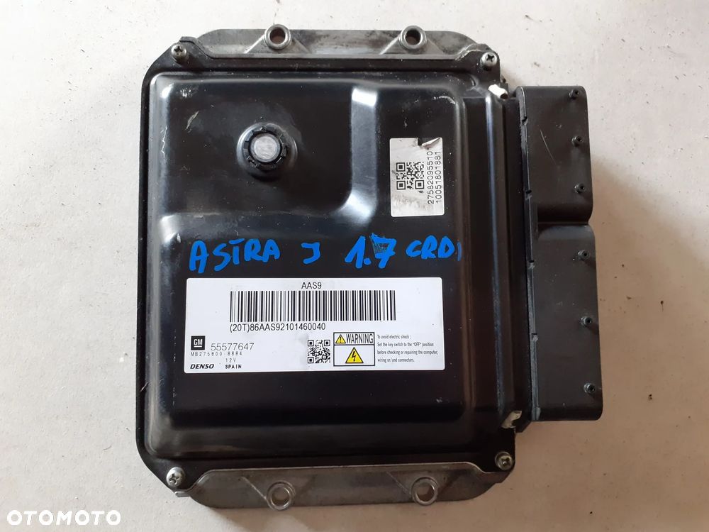12260 Komputer sterownik silnika 55577647 Opel Astra J 1.7 cdti - 1