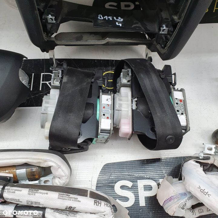 AUDI Q5 8R LIFT DESKA ROZDZIELCZA KONSOLA KOKPIT PULPIT PODUSZKI AIRBAG AIR BAG PASY KIT SET - 10