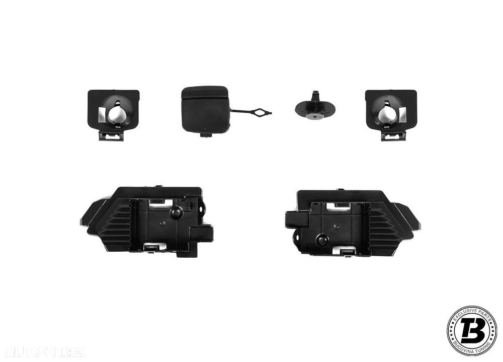 Pachet Exterior compatibil cu Mercedes S Class W223 Shadow Design - 19